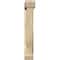 Ekena Millwork Traditional Slat Rough Sawn Bracket w/ Offset Brace, Douglas Fir, 6"W x 30"D x 38"H BKT0604X30X38TRA06RDF - alternate 2